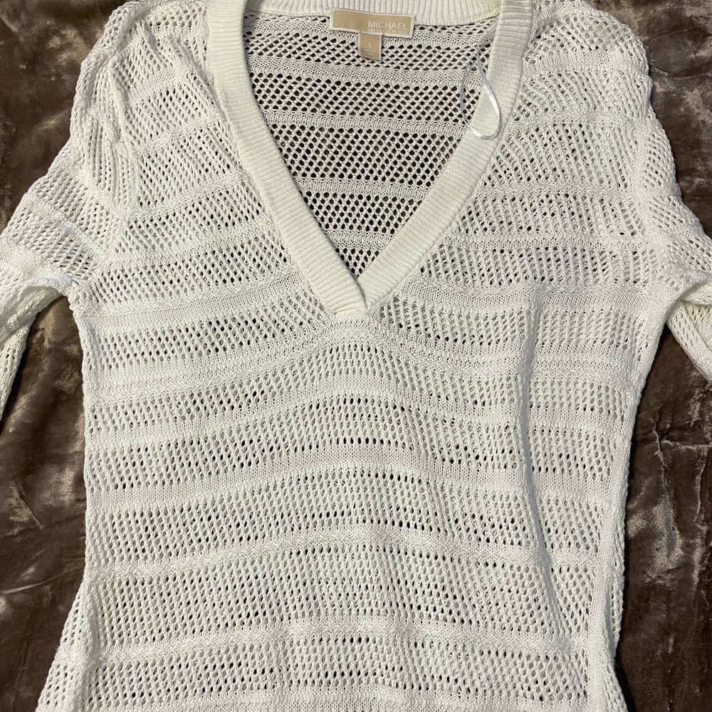 Michael Kors see thru sweater